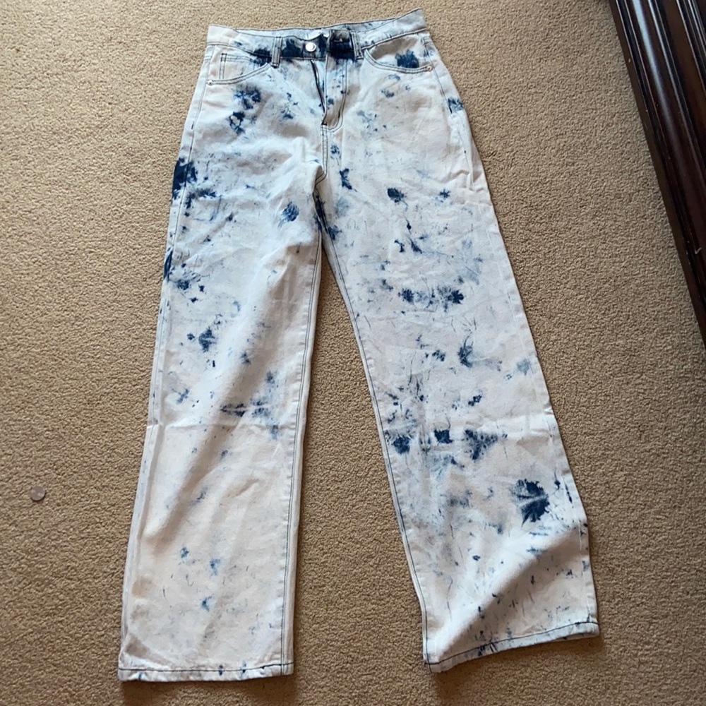 TIE DYE JEANS-TAG STILL ON!